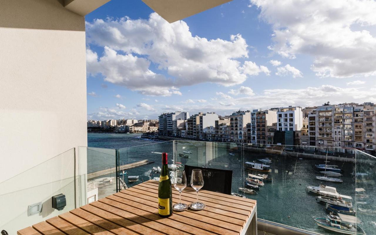 Апартаменти Splendid Seaside Retreat On Spinola Bay Saint Julian's Екстер'єр фото