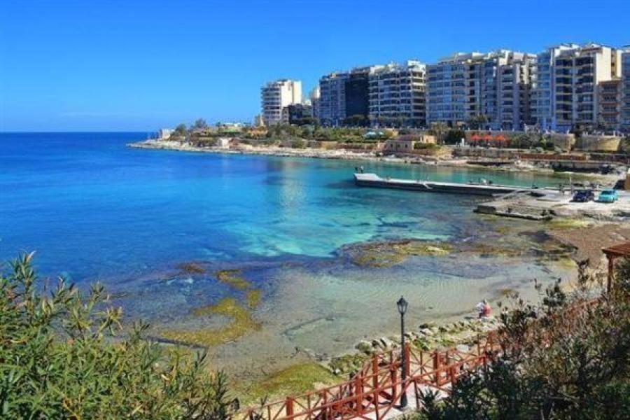 Апартаменти Splendid Seaside Retreat On Spinola Bay Saint Julian's Екстер'єр фото